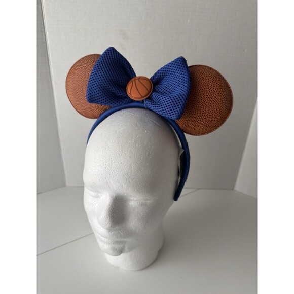 Disney Parks Minnie Mouse NBA Experience Basketball Adult Ears Headband NWT main image 6